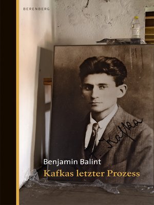 cover image of Kafkas letzter Prozess